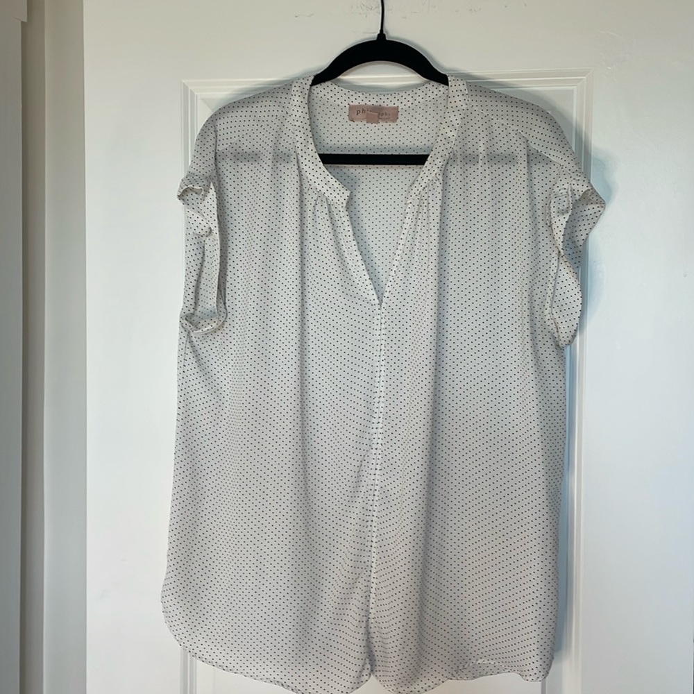 Philosophy Short Sleeve Blouse SZ XL